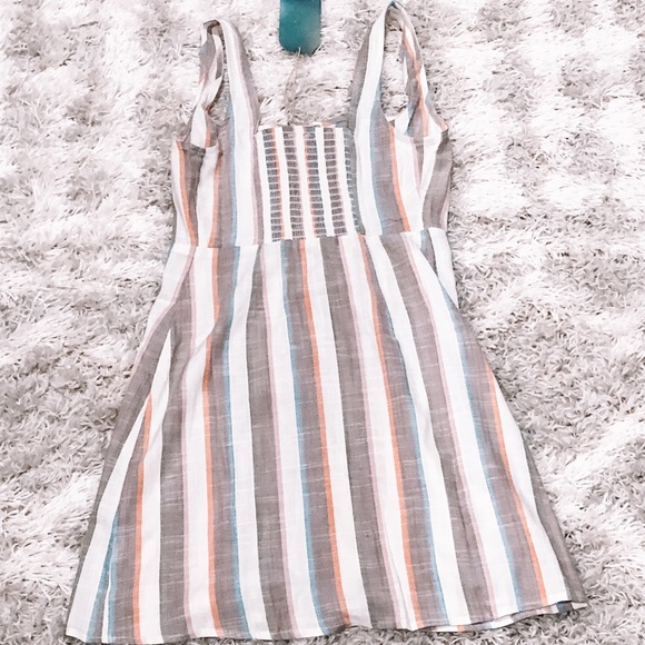 SMYM Cora Dress in Shorebert Stripe - Picture 3 of 3